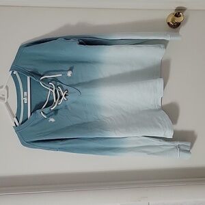 Maurices tall ombre light weight sweat shirt size M